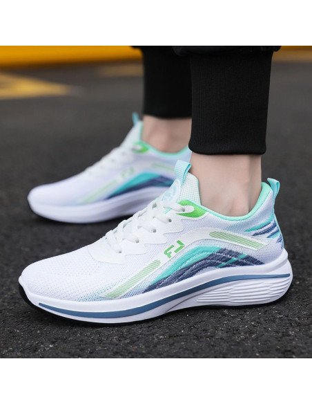 Tenis deportivos para hombre con malla al Mayoreo en LHESH