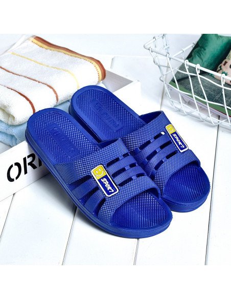 Sandalias Deportivas Antideslizantes en Negro y Azul Importadas al Por Mayor en LHESH