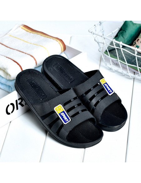 Sandalias Deportivas Antideslizantes en Negro y Azul Importadas al Por Mayor en LHESH