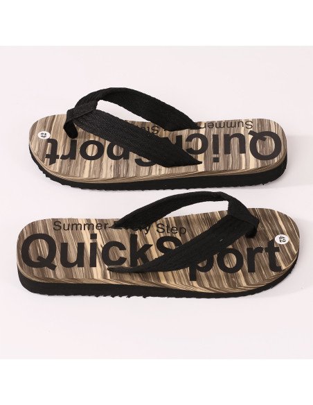 Sandalia para hombre 25/28 al por mayor, ID 45946 negro