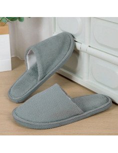 Pantuflas de felpa para hombre al mayoreo en LHESH