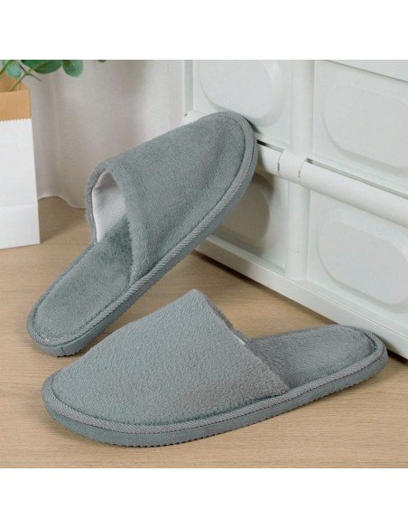 Pantuflas de felpa para hombre al mayoreo en LHESH