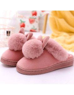 Pantuflas con diseño de conejo y suaves | LHESH 2