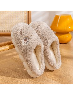 Pantufla para dama al mayoreo en LHESH