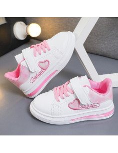 Tenis para niñas, al por mayoreo - 16/19, ID 46839 rosa 2
