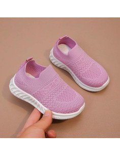 Tenis para niños tipo calcetín, al por mayor - 13/16 rosa ID 43078 2