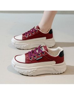 Tenis de suela gruesa dama importados al mayoreo en LHESH 2
